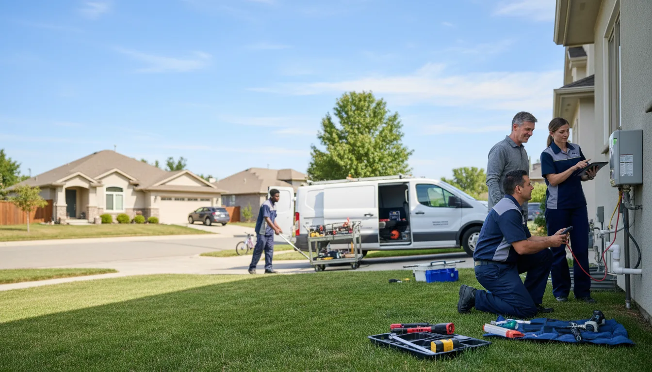 Tankless water heater service in Kane, PA